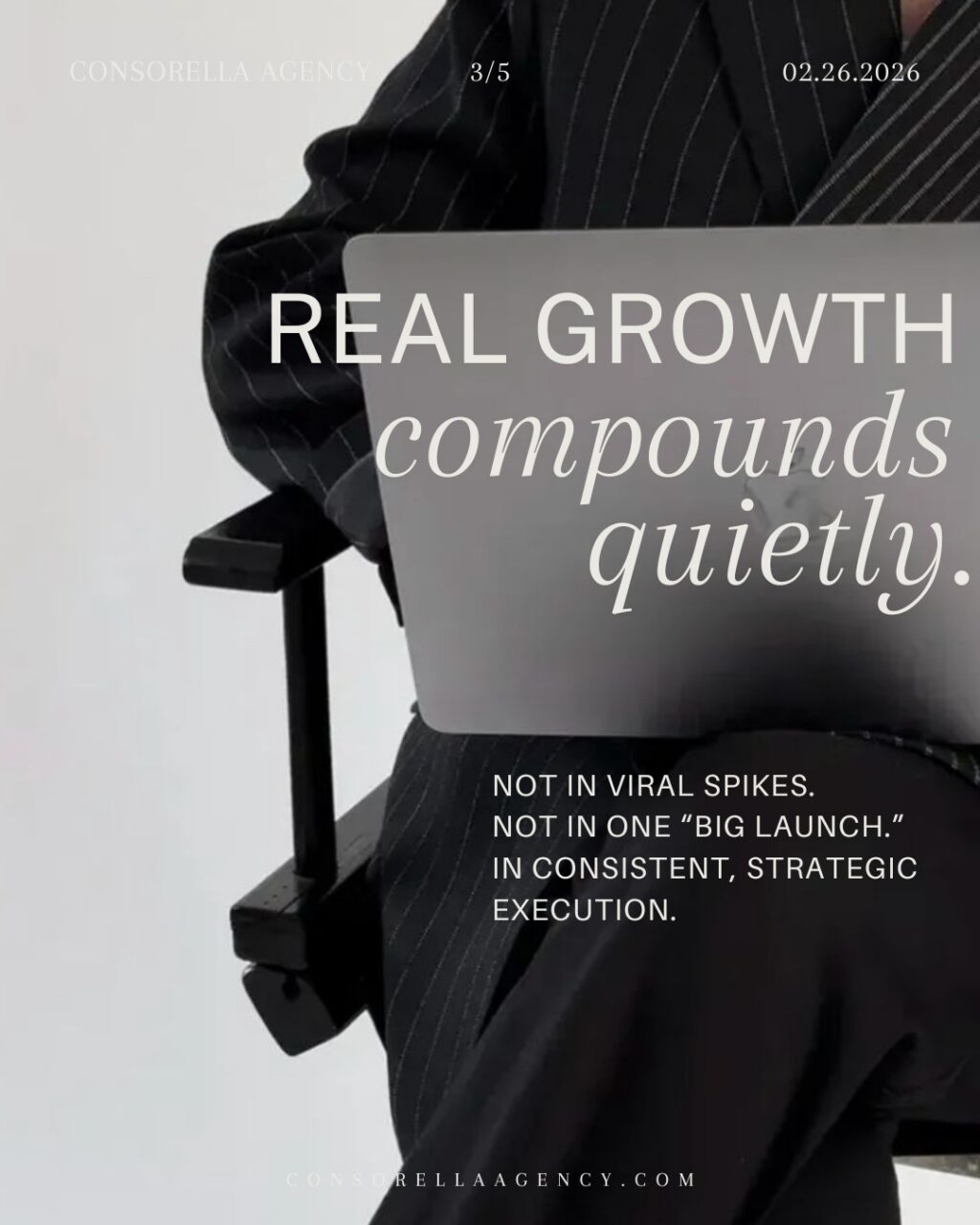 Instagram post from consorellaagency. This post is in position 2.